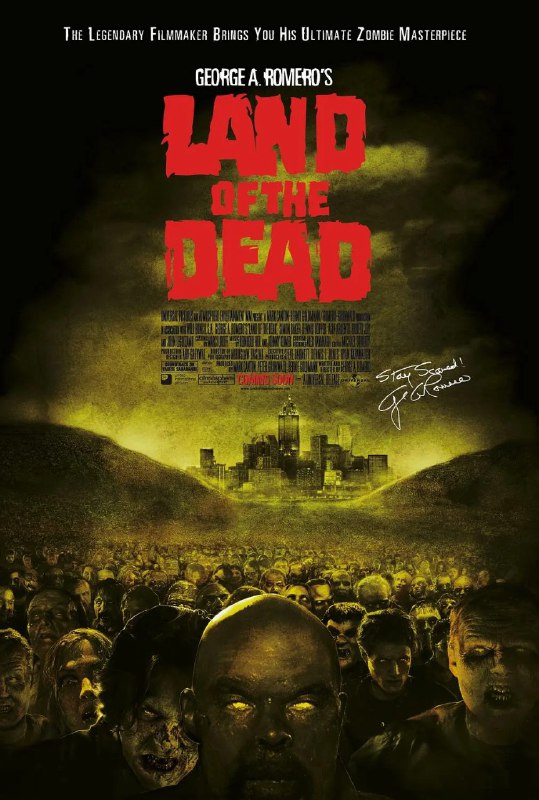 名称：活死人之地 Land of the Dead (2005) 4K原盘REMUX 杜比视界 内封字幕描述：未来的世界，僵尸霸占了地球的大部分领土，而残存的人类则躲在一座围墙坚固的铁甲城里苟且偷生