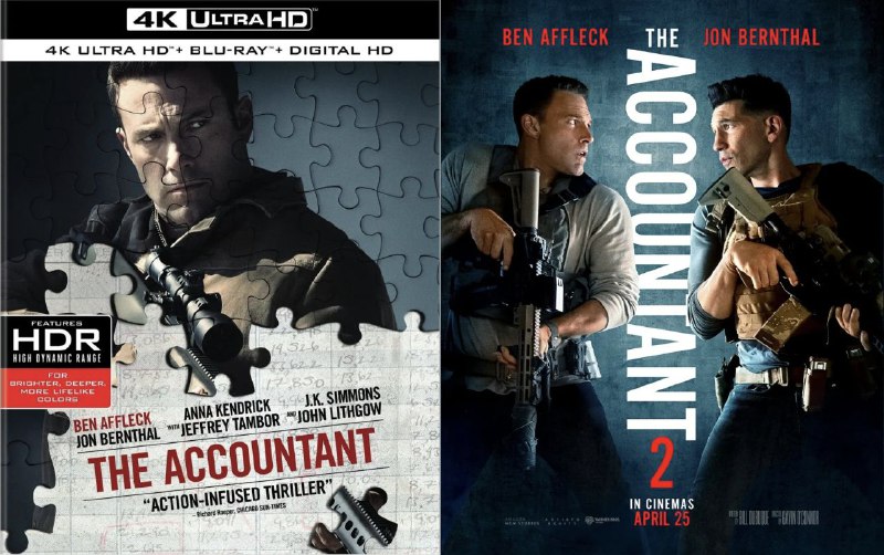 名称：会计刺客2 (2025)【WEB-4K】【内封简繁英字幕】【附第一部4K.REMUX 国英双语】描述：当一位老友遭到谋杀，只留下一条神秘讯息：“找到那个会计师”，克里斯蒂安·沃尔夫(本·阿弗莱克饰)不得已开始追查此案，并招来了战力惊人的弟弟布莱斯顿(乔恩·伯恩瑟尔饰)助阵