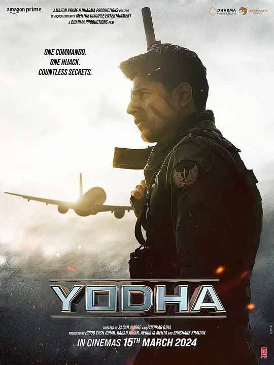 名称： 空中悍将 Yodha (2024)描述：导演: Sagar Ambre / Pushkar Ojha编剧: Sagar Ambre主演: 迪莎·帕塔尼 / 拉茜·科纳 / 施坦·马洛萨 / Shivangi Bhardwaj / Amit Singh Thakur / 更多…类型: 剧情 / 动作 / 惊悚制片国家/地区: 印度语言: 印度语 Hindi上映日期: 2024-03-15(印度)链接：