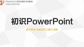 名称：PPT从菜鸟到高手实用教程描述：《PPT 从菜鸟到高手实用教程》为你打开精彩的演示之门