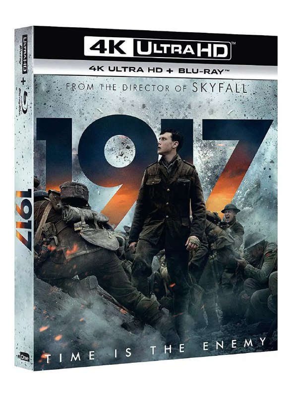 名称：1917 一九一七(2019)【4K.REMUX UHD原盘】【国粤英音轨】【简繁英双语特效字幕】描述：1917年，第一次世界大战进入最激烈之际，两个年轻的英国士兵接到的命令，需立即赶往死亡前线，向那里的将军传达一个“立刻停止进攻”讯息