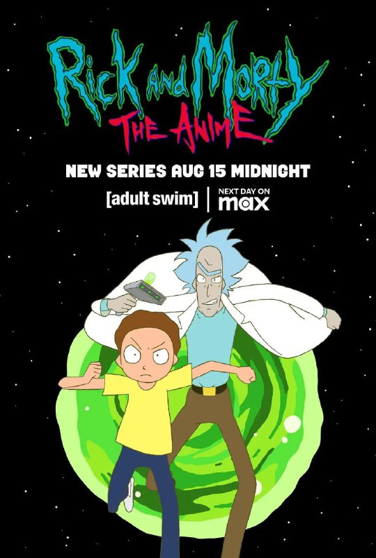 名称：瑞克和莫蒂：日漫版 Rick and Morty: The Anime (2024) 更10【日漫】描述：　　Adult Swim宣布《瑞克和莫蒂》推出一部衍生剧：日本动画风的《Rick and Morty: The Anime》，佐野隆史（《神之塔》）执导，已获预订整季190集，被描述为一个关于“这个很棒的家庭”的新故事，独立于主线之外，但会包括《瑞克和莫蒂》的主题和事件