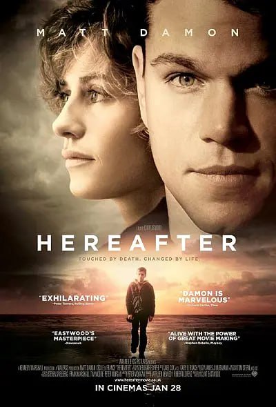 名称：从今以后 Hereafter (2010)描述：《从今以后》被选为2010年年纽约国际电影节的闭幕电影