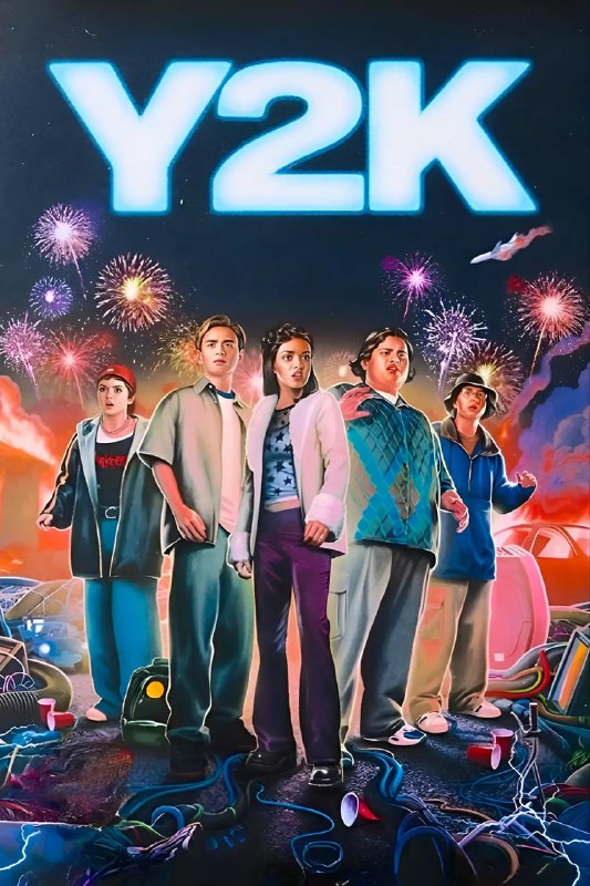 名称：千禧年 Y2K (2024)  1080p中英双语描述：1999年新年前夕，两个不起眼的高中生决定在新千年之前参加一场盛大的派对，但当时针指向午夜，他们想象不到的疯狂事件发生了