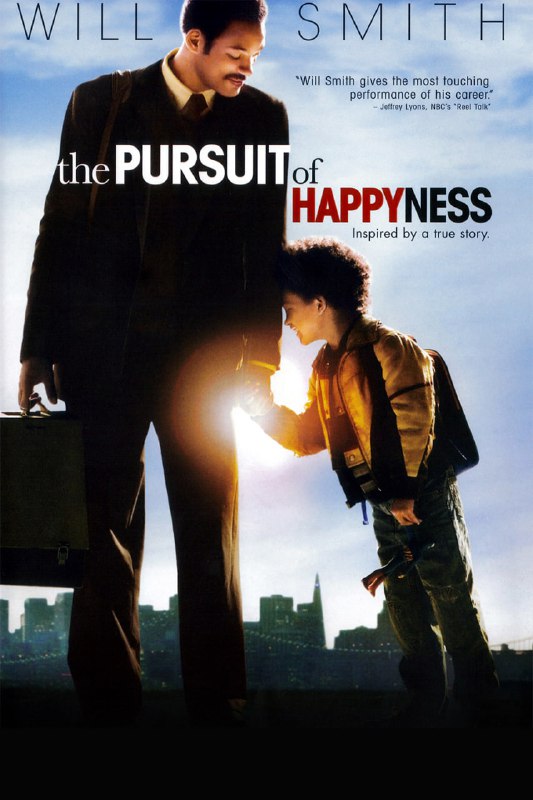 名称：2006 当幸福来敲门 The Pursuit of Happyness描述：克里斯•加纳（威尔·史密斯 Will Smith 饰）用尽全部积蓄买下了高科技治疗仪，到处向医院推销，可是价格高昂，接受的人不多