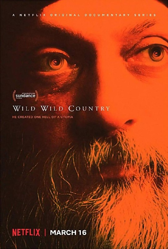 🎬 名称： 异狂国度 / Wild Wild Country (2018)📝 描述： 这部Netflix纪录剧集深入追踪了备受争议的印度精神领袖巴关·希里·拉杰尼希（奥修）和他的得力助手马·阿南德·希拉，以及他们的追随者在1980年代于美国俄勒冈州荒漠建立“罗杰尼希社区”（Rajneeshpuram）的故事