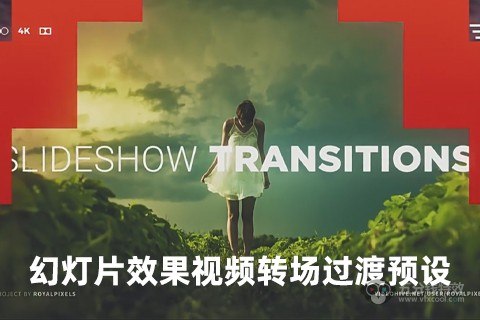 《PR脚本-430个幻灯片效果视频转场过渡预设》430款幻灯片特效与转场预设，一键应用提升视频质感，适用于多种剪辑场景，让作品更具视觉冲击力与专业感