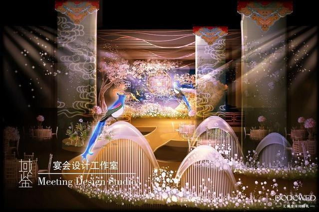 《域鉴婚礼手绘》专业手绘师精心打造，个性化定制婚礼场景，细腻笔触勾勒浪漫瞬间，让每张请柬与回忆都独一无二