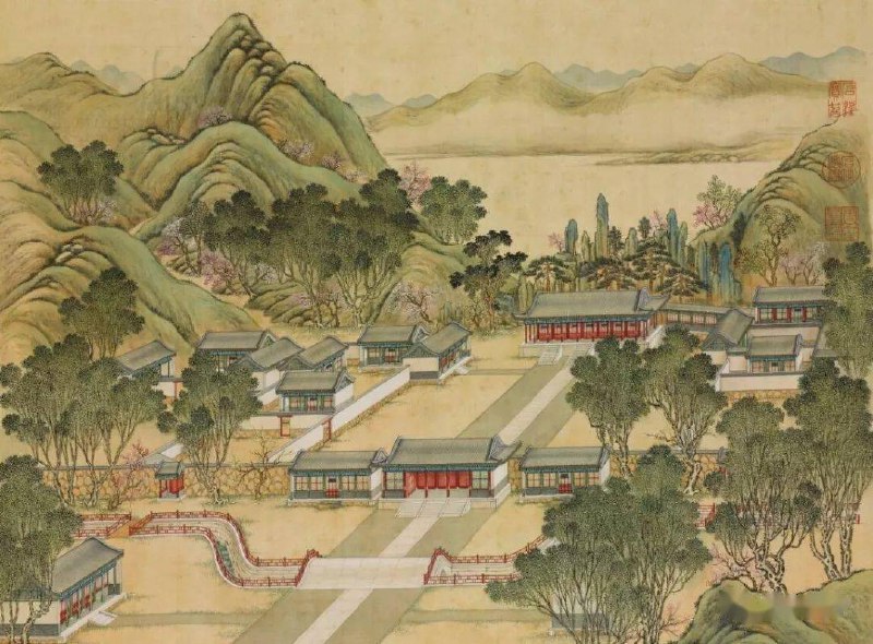 《圆明园四十景图咏传统文化》展现圆明园四十景的绝美画卷，融合诗书画印，传承中华园林艺术精髓