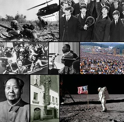 《美国1960年代》探索美国1960年代的文化革命与社会变革，从民权运动到摇滚乐，见证一个时代的激情与动荡