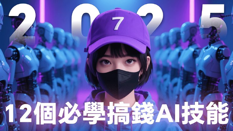 《2025年一人公司必學的12個AI搞錢技能，从裁員失業到年入百萬》掌握12个AI技能，从失业到年入百万，2025年一人公司必备赚钱秘籍️ #AI技能 #一人公司 #赚钱秘籍 #2025趋势 #年入百万 2025-08-04 01:11:50🔗 