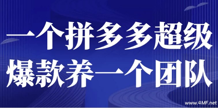 《一个拼多多超级爆款养一个团队》揭秘拼多多爆款运营内幕，如何靠单一爆品实现团队快速扩张与盈利增长