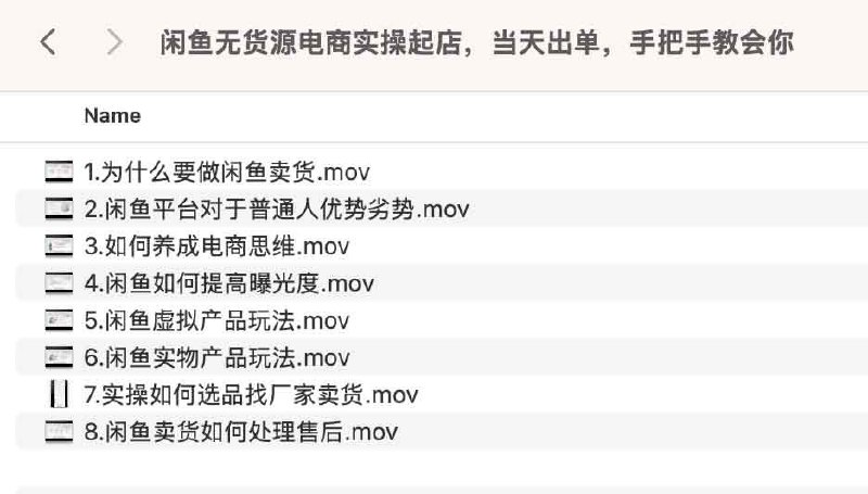 《闲鱼无货源电商实操起店，当天出单，手把手教会你》当天出单实操指南，手把手教学零基础起店，无需囤货轻松上手，高效运营核心技巧全解析