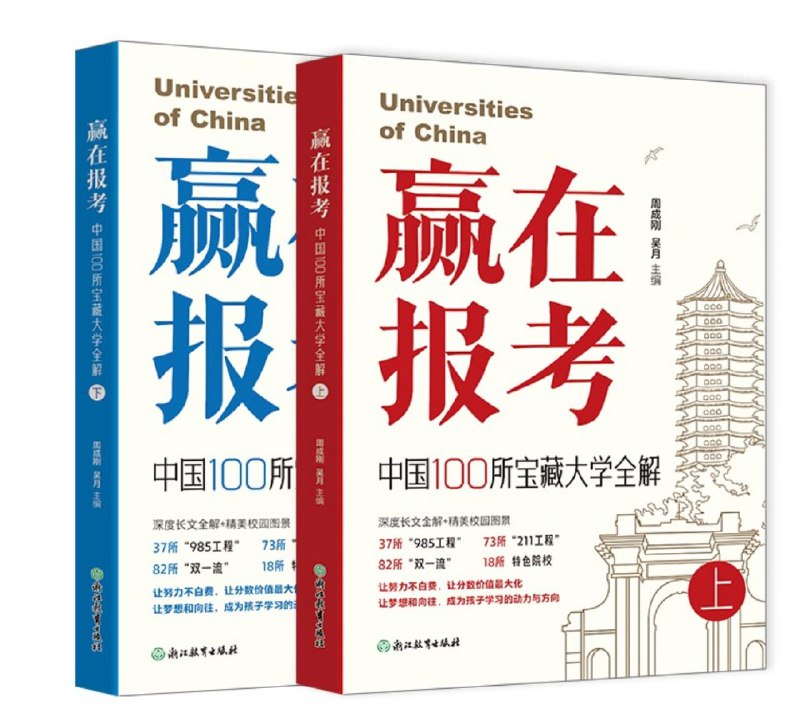 《赢在报考：中国100所宝藏大学全解》揭秘100所中国高性价比大学，助你精准填报志愿，赢在人生起跑线！️ #高考志愿 #赢在报考 #大学指南 #教育规划 #升学宝典 2025-08-02 02:30:42🔗 