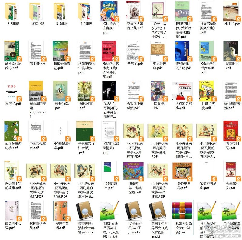 《小学初中必读经典书目全合集》精选适合小学初中生的经典读物，涵盖文学、科普、历史等多元领域，助力孩子全面发展