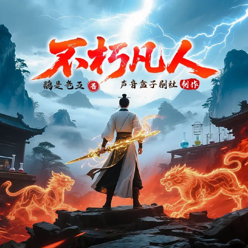《多人有声剧不朽凡人主播：声音盒子 连载至1093集 》凡人修仙，声动心魄！专业主播倾情演绎，带你沉浸式体验逆天改命的仙侠传奇