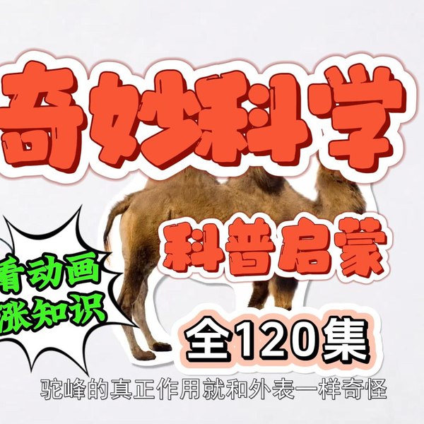 《儿童科普动画课程奇妙的世界120集高清》120集高清动画带孩子探索世界奥秘，激发好奇心与科学兴趣！️ #儿童科普 #奇妙的世界 #动画课程 #高清视频 #科学启蒙 2025-07-31 02:32:26🔗 
