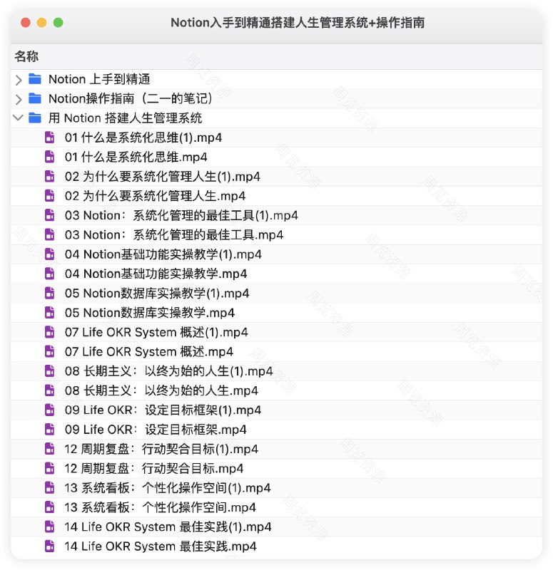 《Notion入手到精通搭建人生管理系统+操作指南》系统化构建个人管理方案，从基础操作到高效技巧，轻松掌握Notion核心功能，实现工作与生活的高效组织