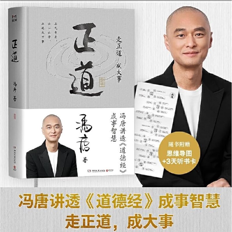 《正道冯唐的成事智慧》冯唐以独特视角解读成事之道，融合中西智慧，助你在职场与生活中游刃有余，实现高效成长