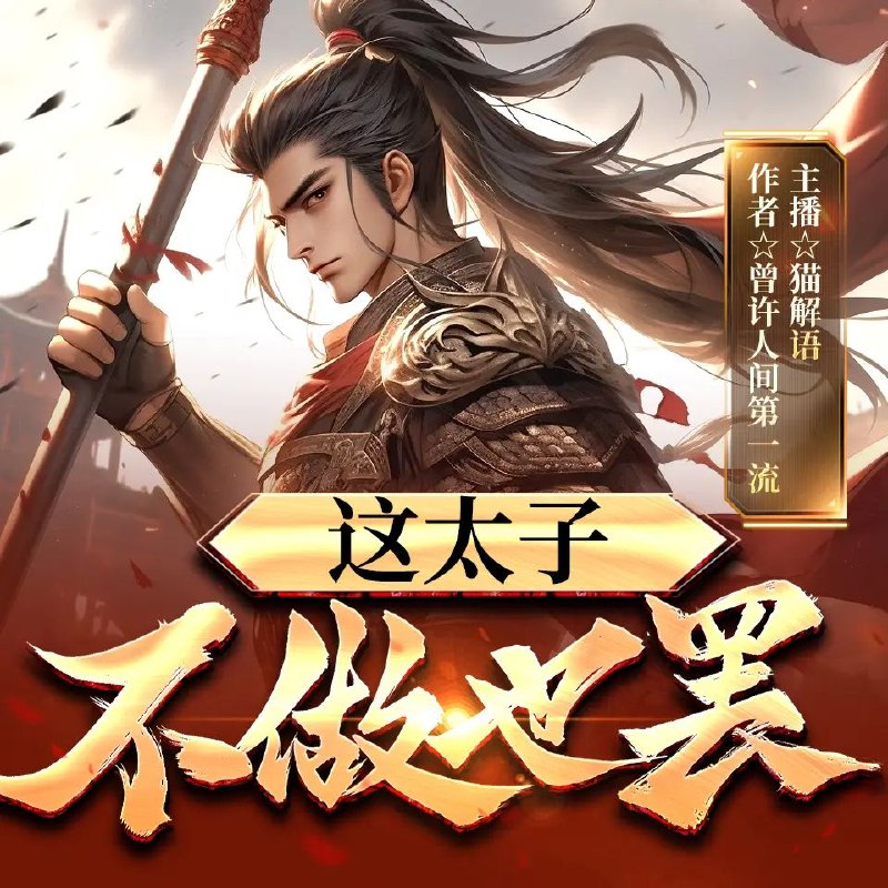 《这太子，不做也罢主播：猫解语 2791集完》废柴太子逆袭成王，爆笑打脸权贵，爽点密集，反转不断，一路开挂登顶！️ #逆袭爽文  #这太子不做也罢  #猫解语  #喜马拉雅 2025-08-21 23:05:00🔗 