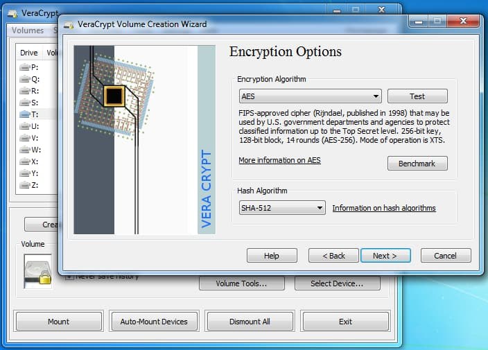 《VeraCrypt 磁盘加密工具     》强大的开源加密工具，支持多种加密算法，保护您的数据安全，操作简便，适合个人和企业使用