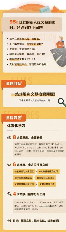 《文献检索与管理实用教程》系统讲解文献检索与管理全流程，注重实操技巧与高效工具应用，助力学术研究事半功倍