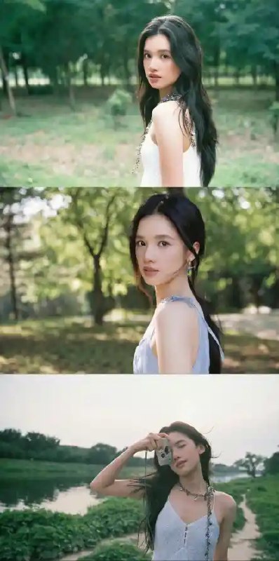 《张婧仪写真壁纸》张婧仪写真壁纸，捕捉她清新自然的魅力瞬间，每一张都是视觉盛宴，适合做手机或电脑壁纸