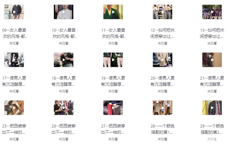 《男士穿搭形象课程秒变男神》从穿搭小白到男神蜕变，实用技巧助你提升形象魅力，轻松掌握各种场合着装法则