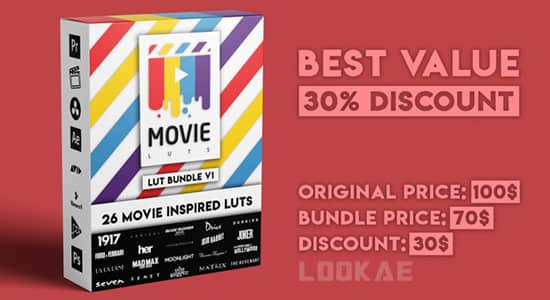《电影大片LUTs调色预设V1》精心打造电影级色彩，轻松为作品注入大片质感，提升视觉冲击力与专业氛围感