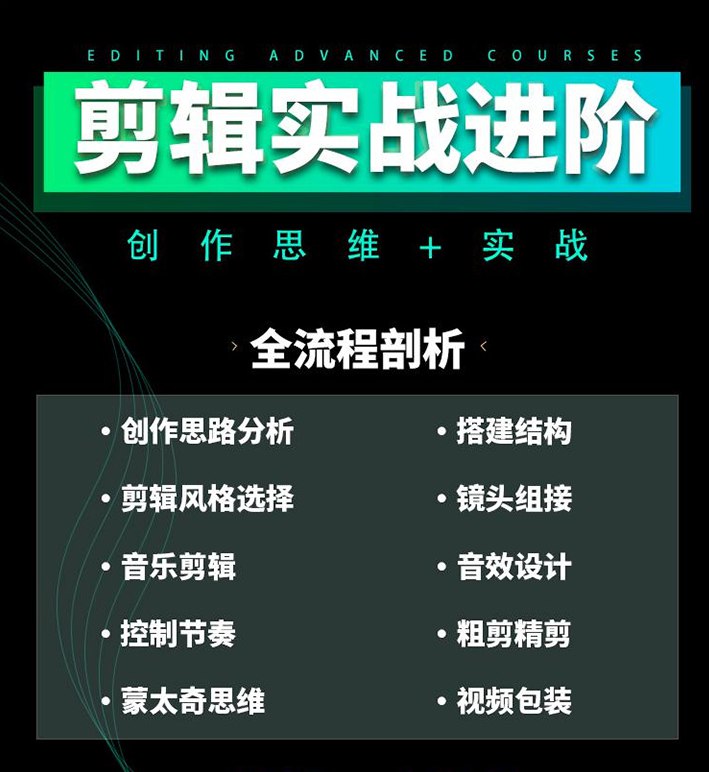 《南门录像厅剪辑实战进阶：创作思维课》掌握专业剪辑思维，从实战出发提升创作力，让你的作品脱颖而出️ #剪辑进阶 #南门录像厅 #创作思维课 2025-08-11 01:00:11🔗 