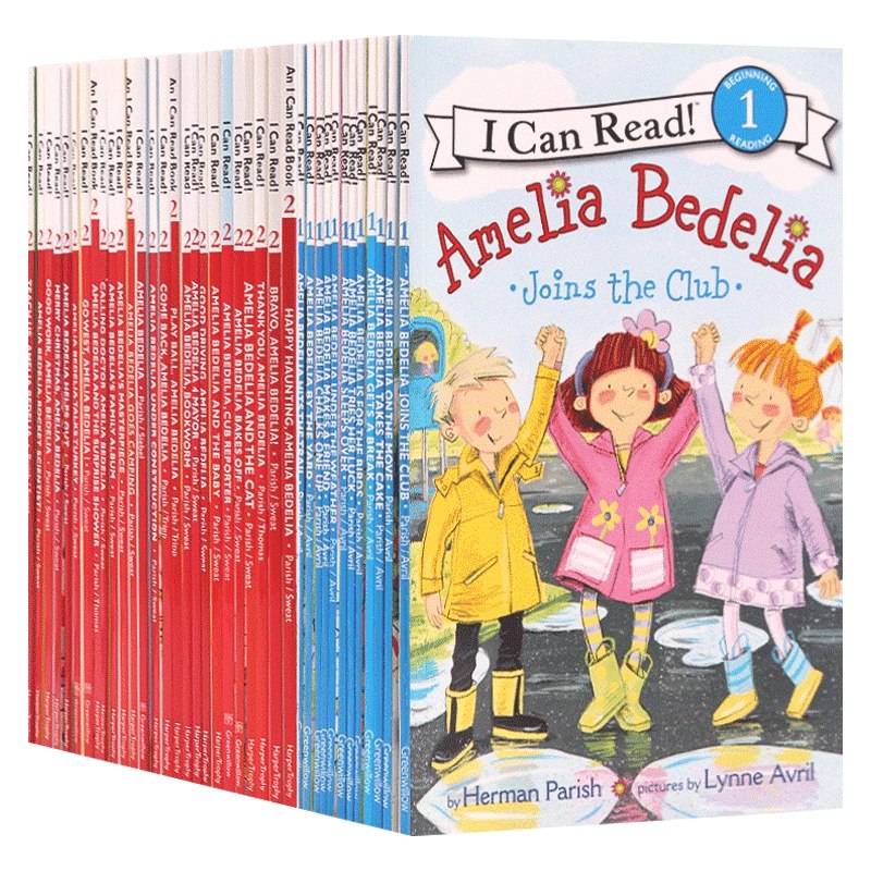 《儿童英文桥梁书糊涂女佣 Amelia Bedelia》幽默搞笑的故事，让孩子在欢笑中学习英语，培养阅读兴趣