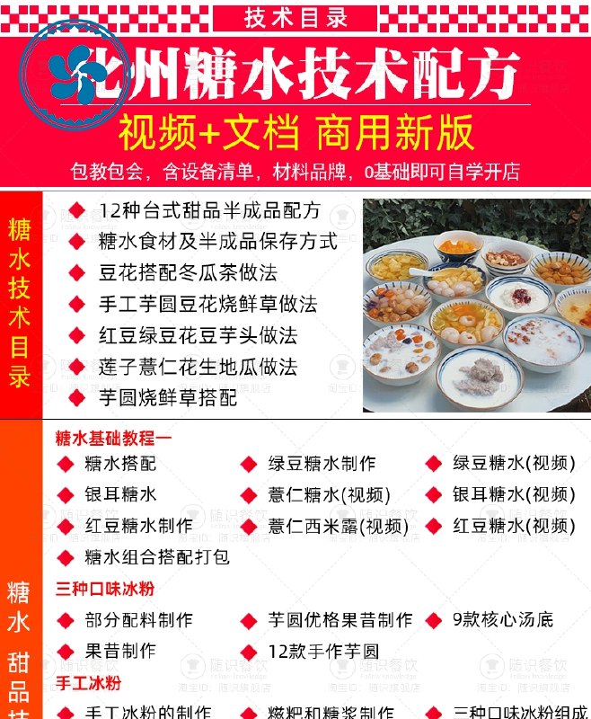 《糖水基础教程》从零开始掌握糖水制作精髓，详解经典配方与创新技巧，轻松解锁饮品店同款美味