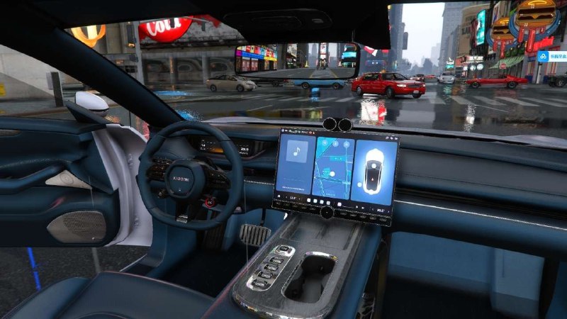 《侠盗猎车手5含小米SU7mod+超大Mod整合版+带剧情存档+附带详细保姆教程》体验小米SU7飞驰洛圣都，超多Mod整合畅玩，剧情存档助你快速沉浸，保姆级教程轻松上手