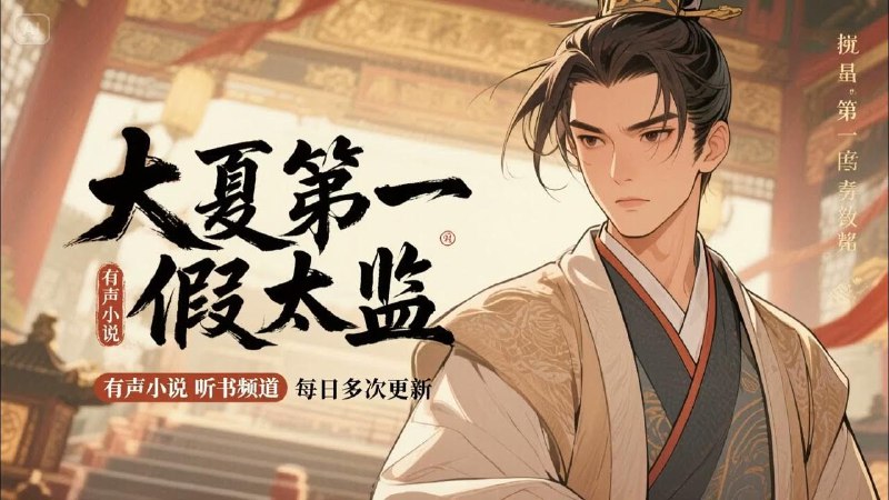 《多人有声剧大夏第一假太监1701集完》穿越成假太监，智斗权贵，笑傲后宫，1701集超长剧情，让你一次听过瘾！️ #穿越 #权谋 #后宫 #大夏第一假太监 #多人有声剧 2025-06-29 02:11:46🔗 