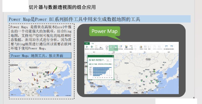 《Power Map和PowerBI地图可视化教程》掌握Power Map和PowerBI地图可视化技巧，轻松实现数据动态呈现与空间分析，提升数据分析效率