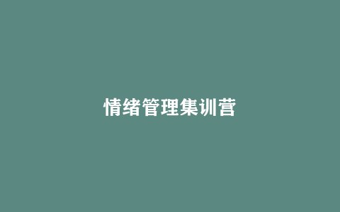 《情绪管理视频集训营》掌握情绪管理技巧，提升生活幸福感，专家指导+实用方法，助你轻松应对压力与挑战