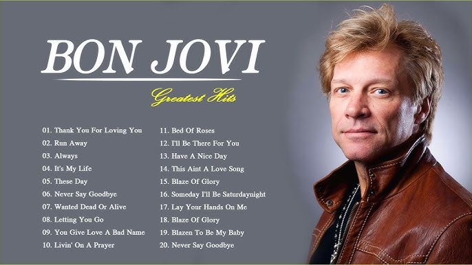 《BonJovi-2021-GreatestHits》精选Bon Jovi历年经典，2021年重制版带来更震撼的听觉体验，摇滚传奇再续辉煌