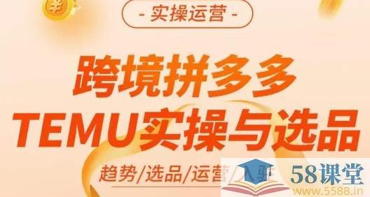 《伍跃跨境拼多多TEMU实操与选品，?趋势选品运营入住》掌握TEMU平台入驻与运营秘诀，揭秘趋势选品策略，助力卖家快速起店，实现跨境业务增长