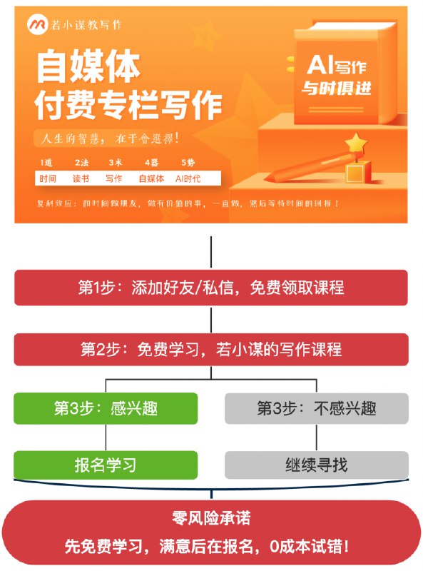 《付费写作课怎样写文章》掌握付费写作技巧，轻松提升文章质量，吸引更多读者关注️ #写作技巧 #付费写作课 #自媒体创作 2025-07-16 00:08:52🔗 