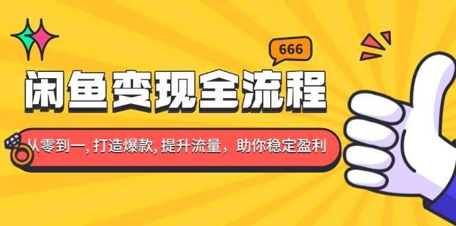 《闲鱼全流程从零到一爆款课程》从零开始教你打造爆款商品，掌握闲鱼全流程运营技巧，快速提升销量和曝光️ #电商运营 #闲鱼全流程从零到一爆款课程 #闲鱼平台 2025-06-29 04:40:28🔗 